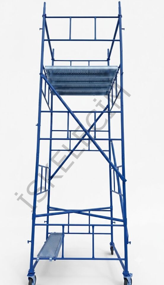 MOBİL TEKERLEKLİ İŞ İSKELESİ 1,5MTx1,5MTx3,30 MT 4 MT