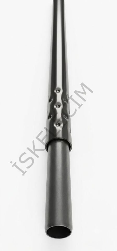 2MT 48x3mm NİPELLİ H TİPİ DİKME PANO AYAK BORUSU