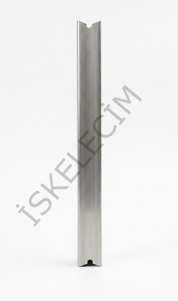 40X40X2mm 65CM H TİPİ DİKME PANO AYAK ÜST KAYIT PROFİLİ